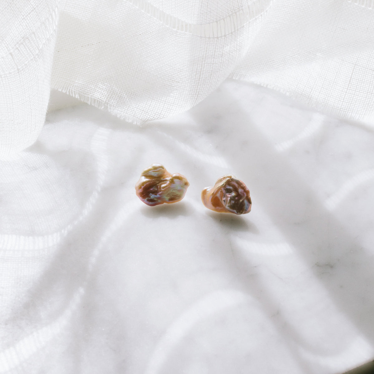 Keshi Pearl Earrings