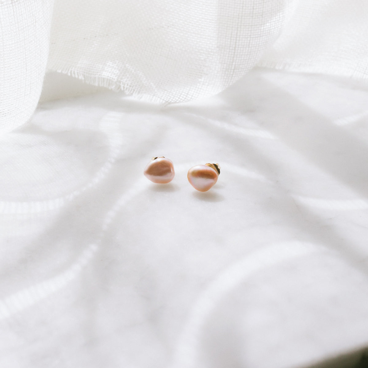 Keshi Pearl Earrings