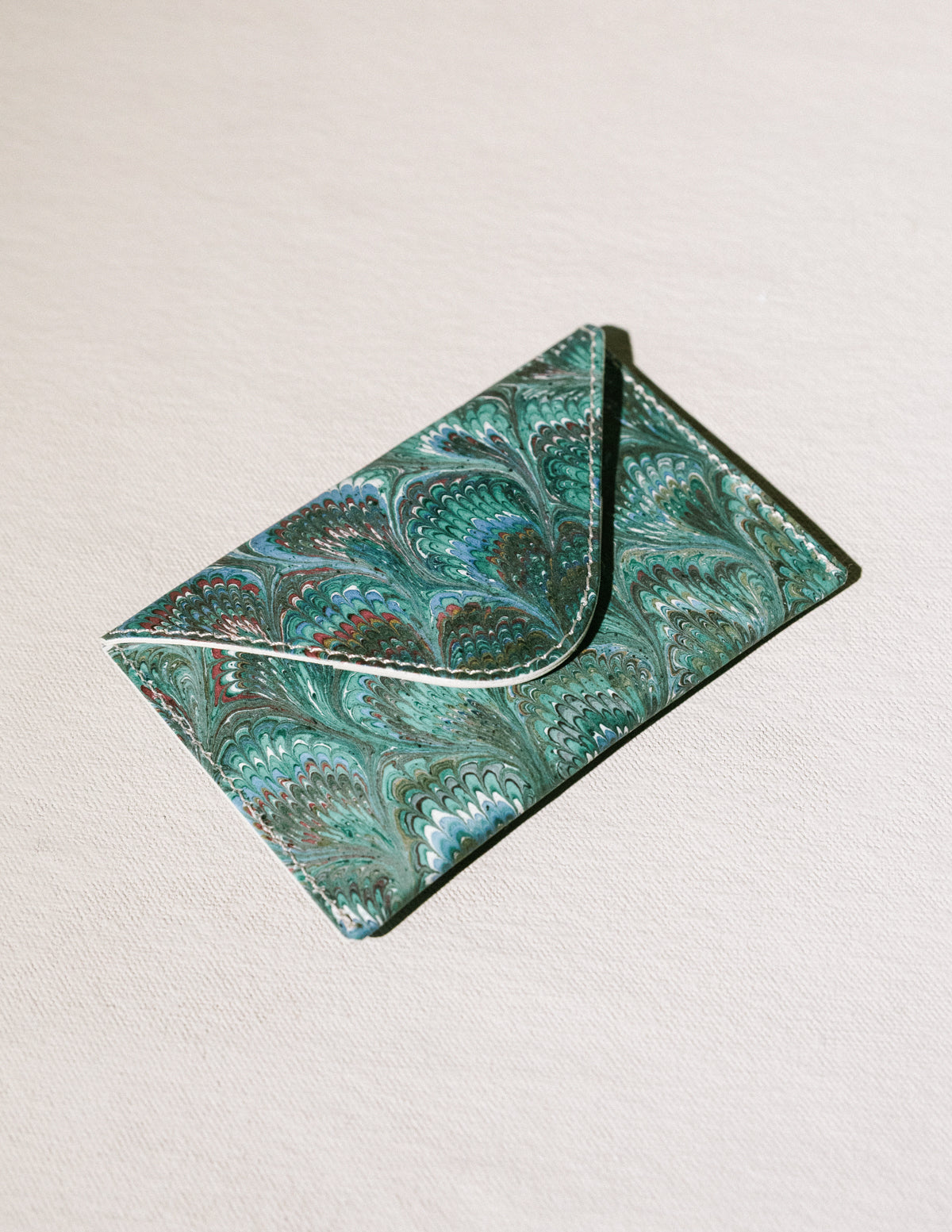 Italian Marbled Card Holder