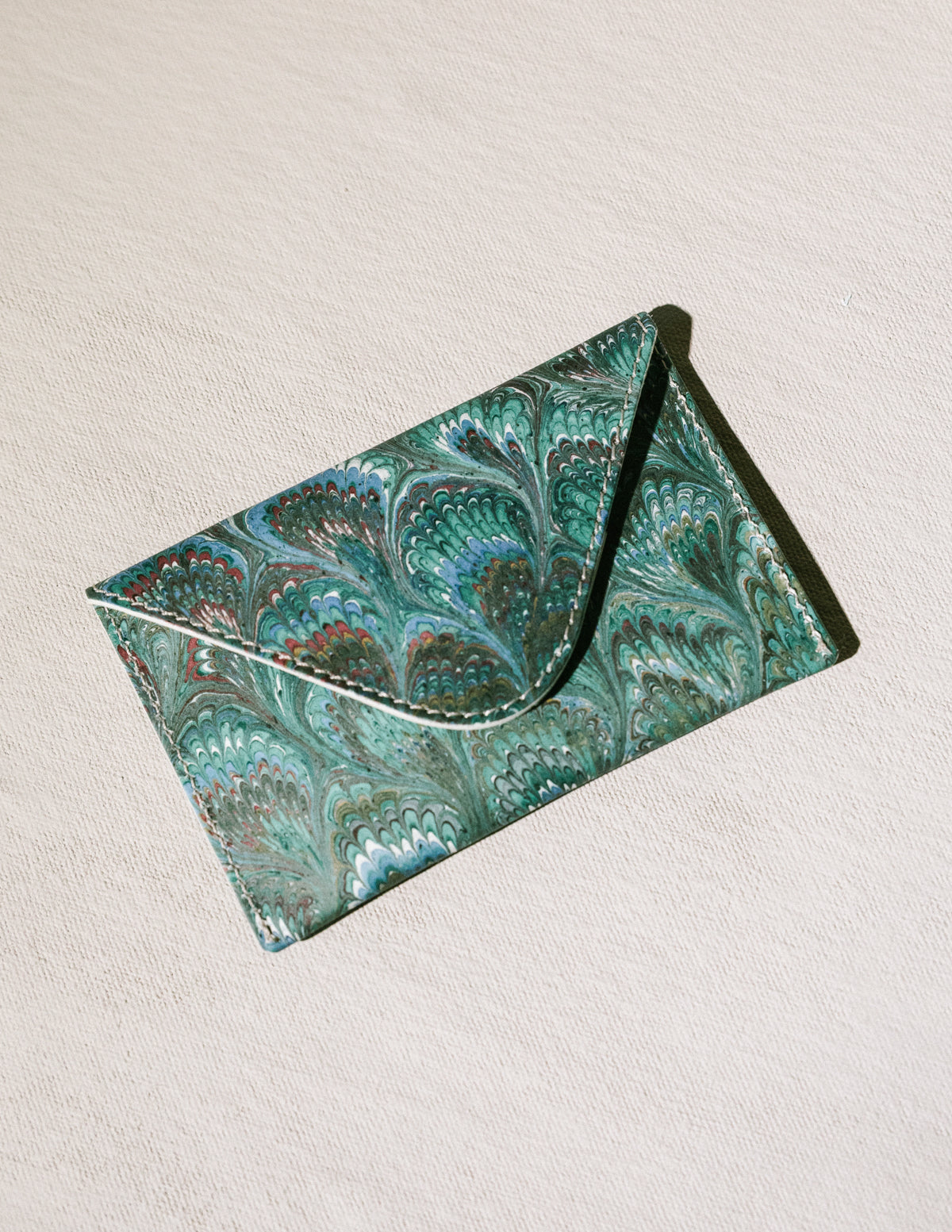 Italian Marbled Card Holder