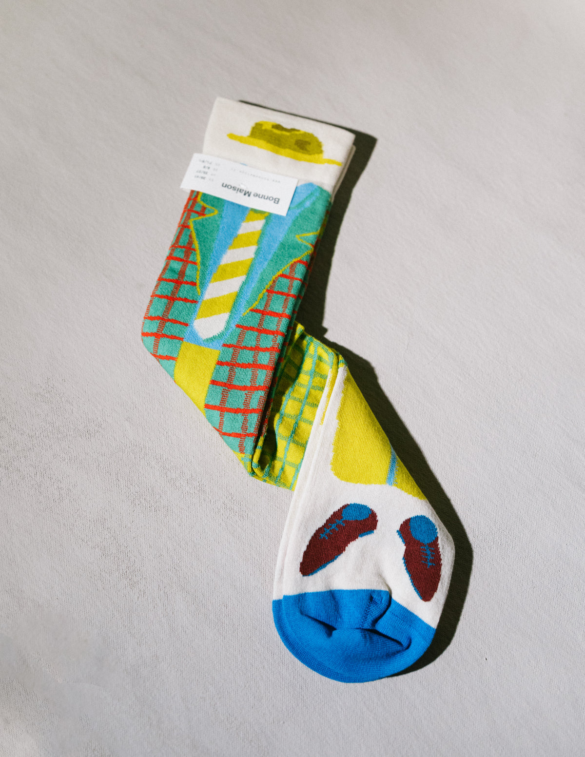 Suit and Tie Socks by Bonne Maison