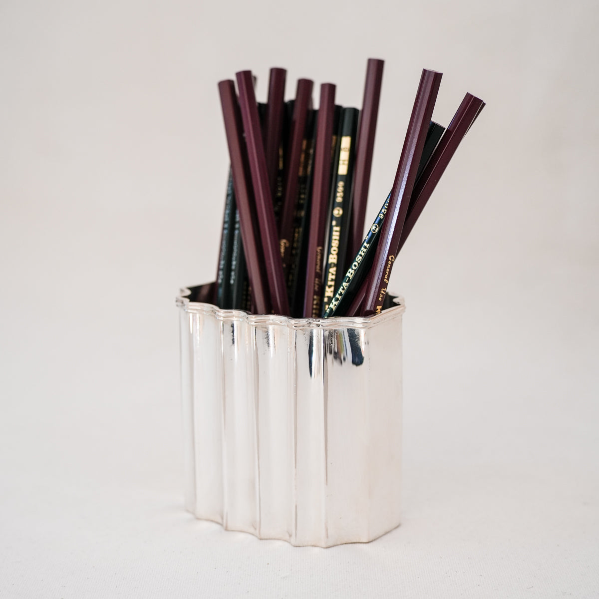 Silver Pen Pot