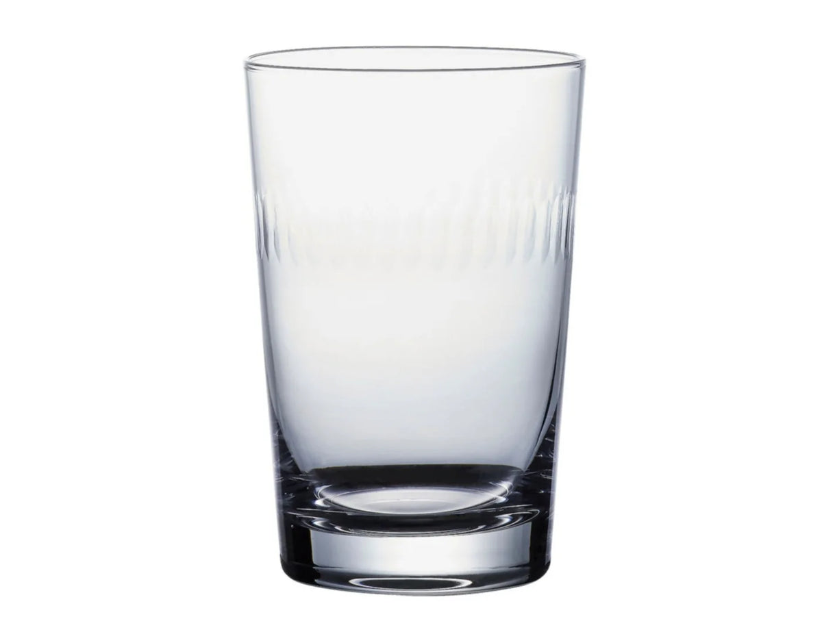 Crystal Tumbler with Spears design, Set of 6
