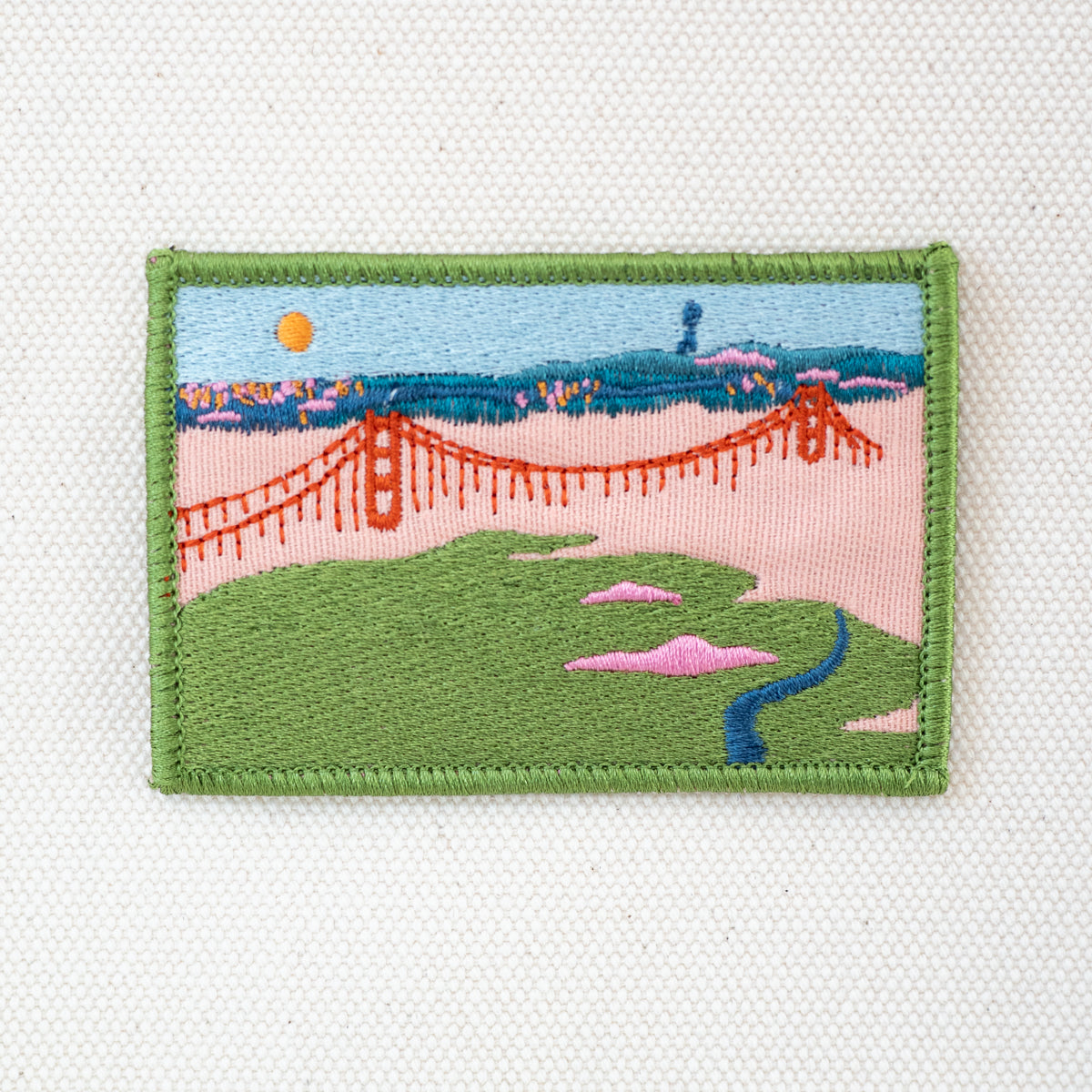 Foggy Golden Gate Bridge Patch