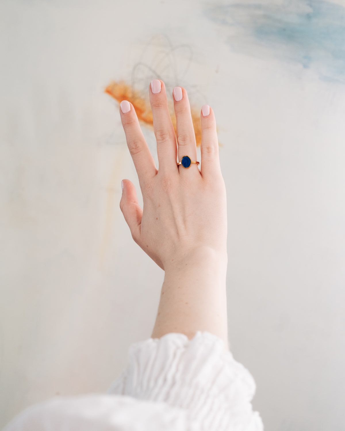18k Gold Mood Ring
