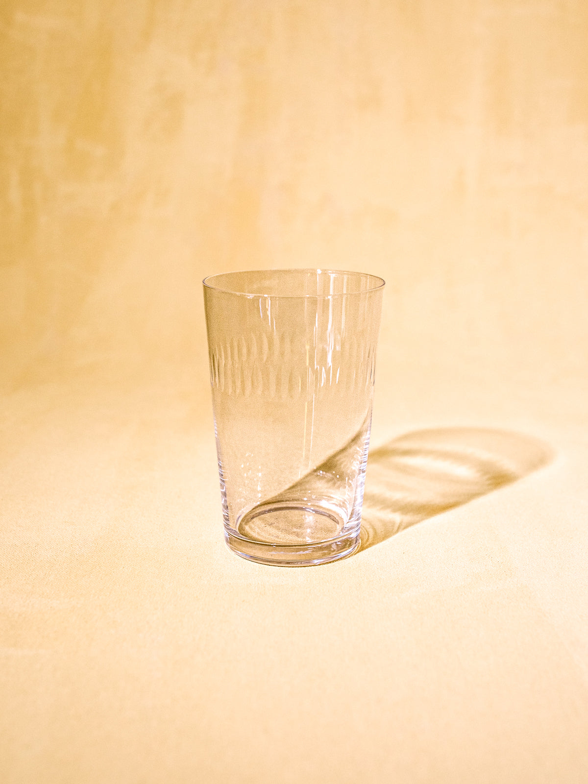 Crystal Tumbler with Spears design, Set of 6