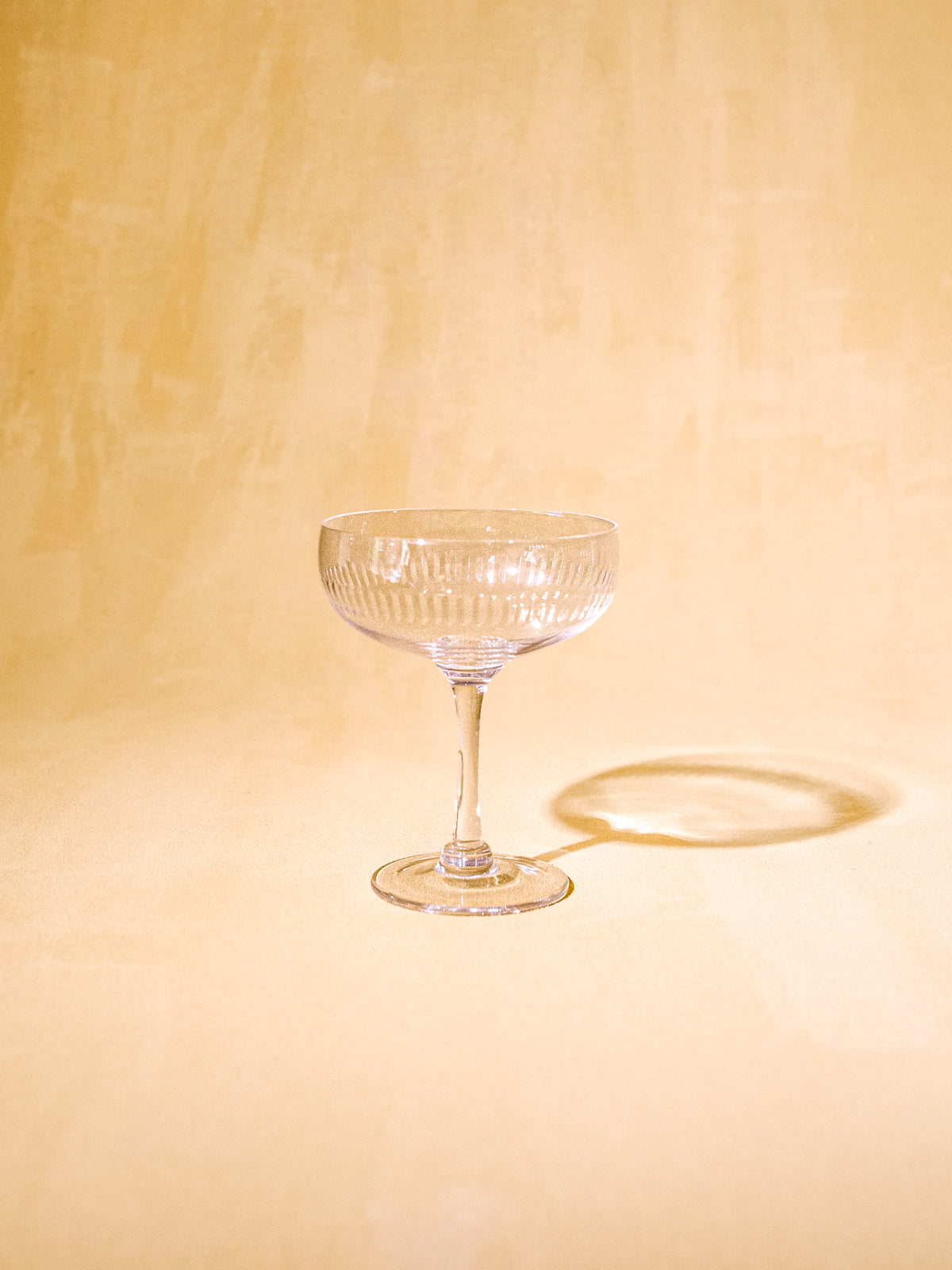 Crystal Cocktail Glasses, Set of 4