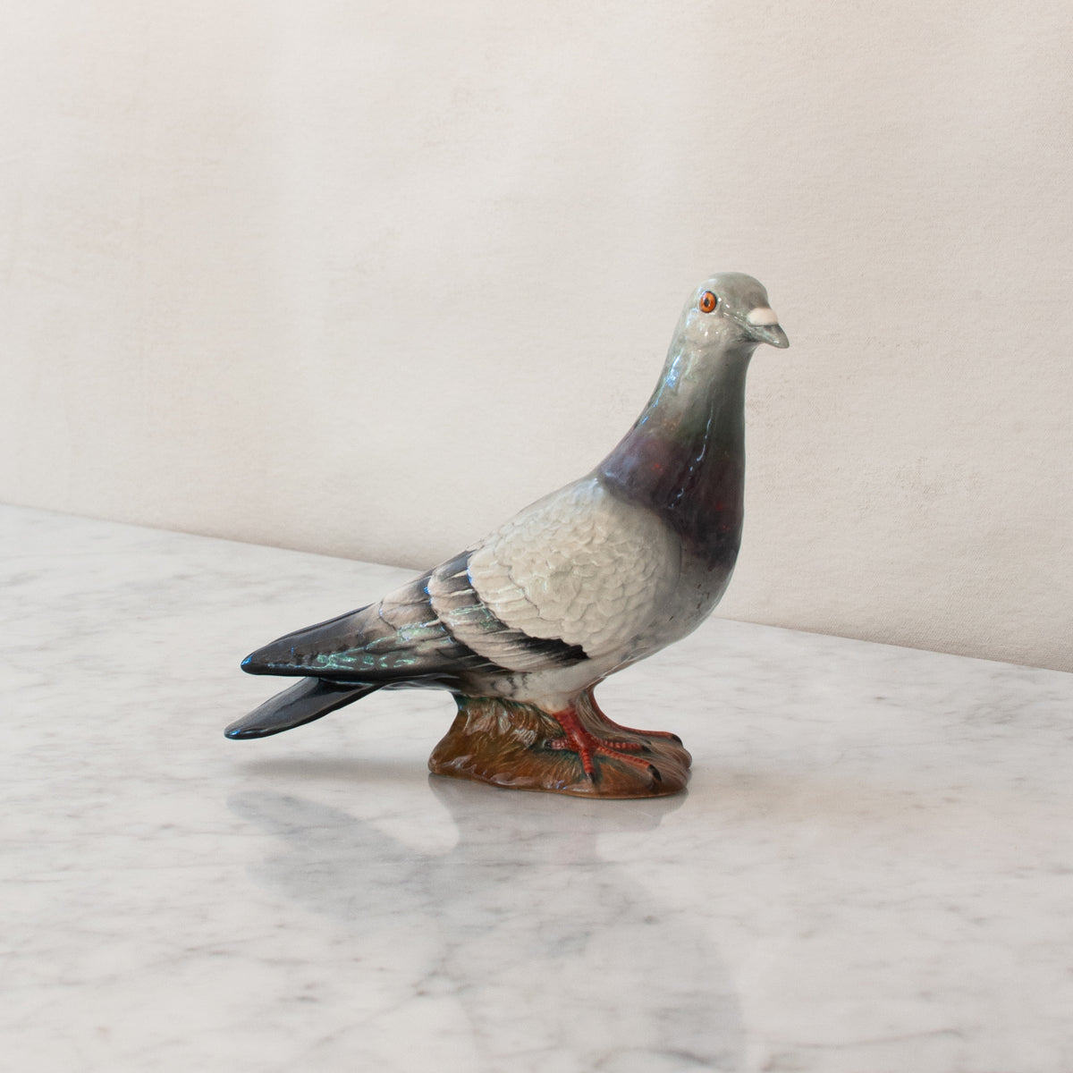 Vintage porcelain pigeon