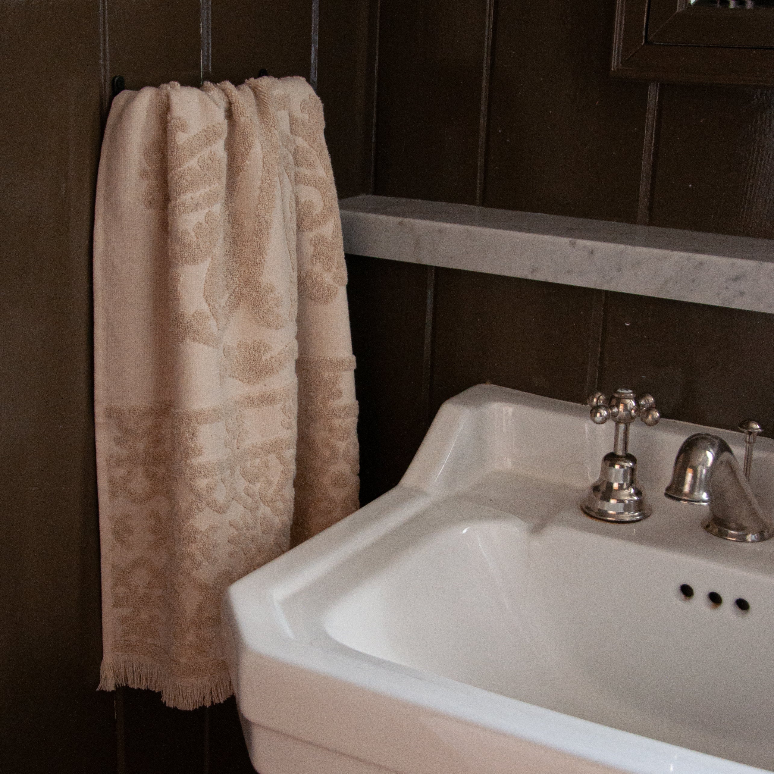 Classic Hand Towel, Almond