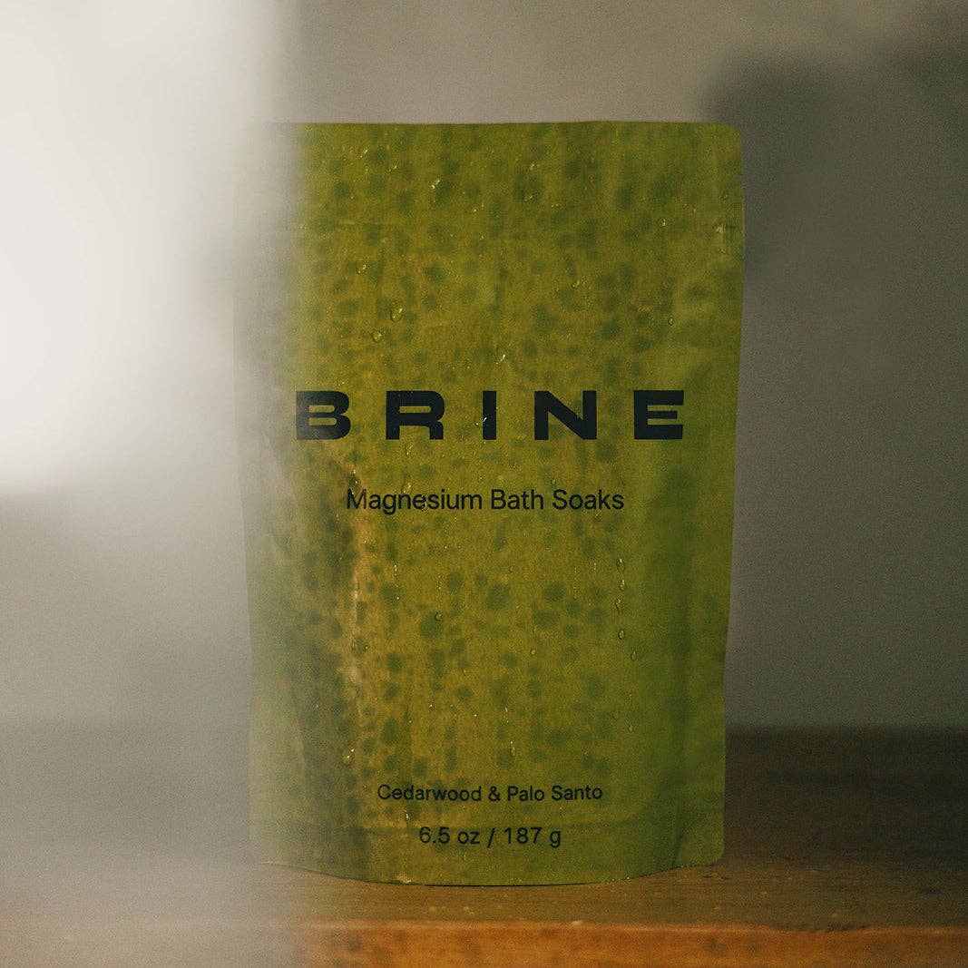 Brine Magnesium Bath Soak for Muscle Recovery