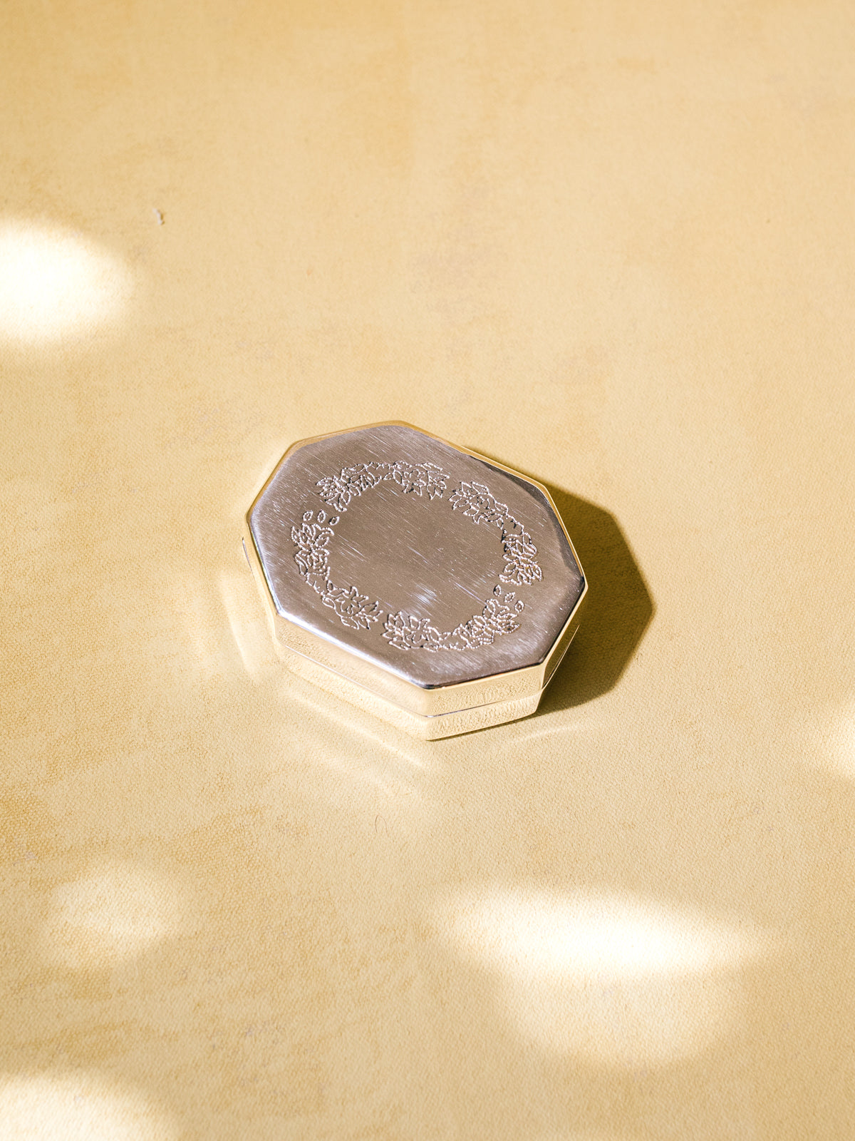 Octagonal Silver Box