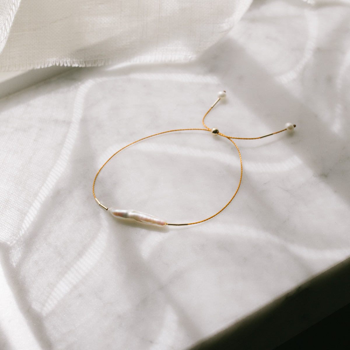 Finger Pearl Bracelet