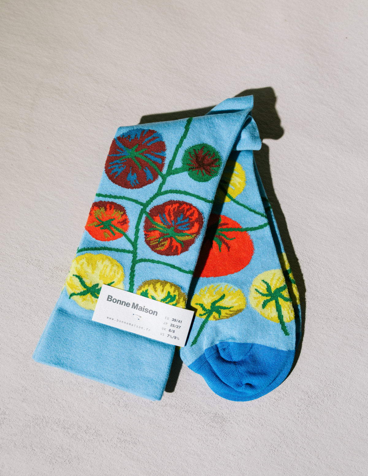 Tomatoes on the Vine Socks by Bonne Maison