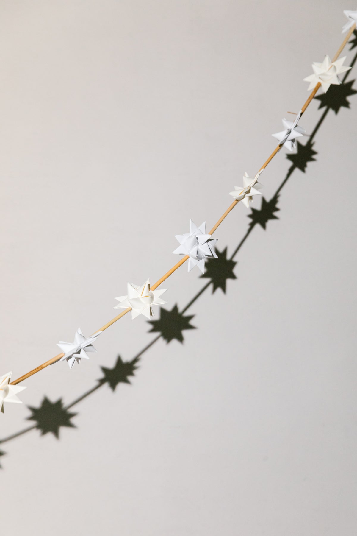 Moravian Paper Star Garland