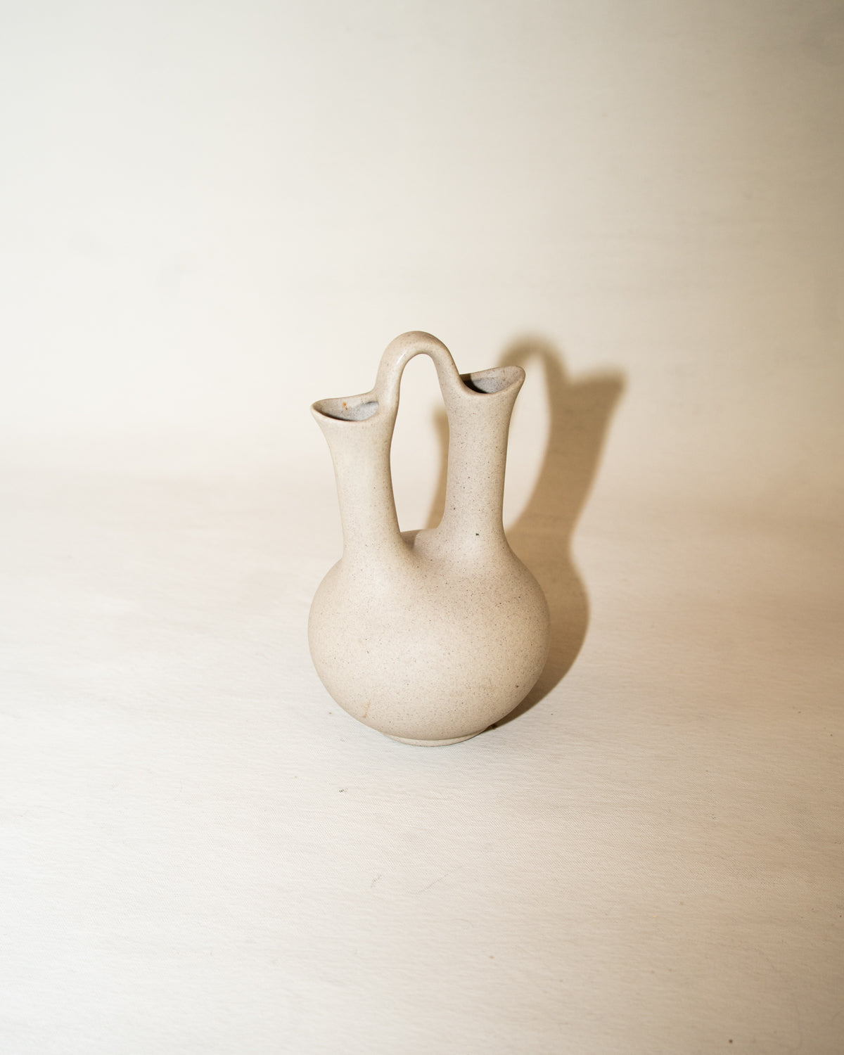 Vintage Dual-Spout Vase