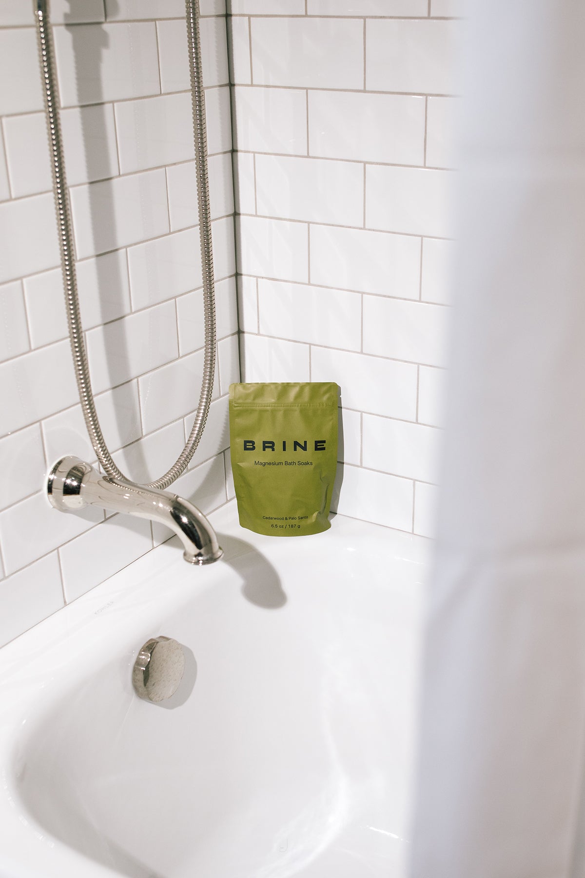 Brine Magnesium Bath Soak for Muscle Recovery
