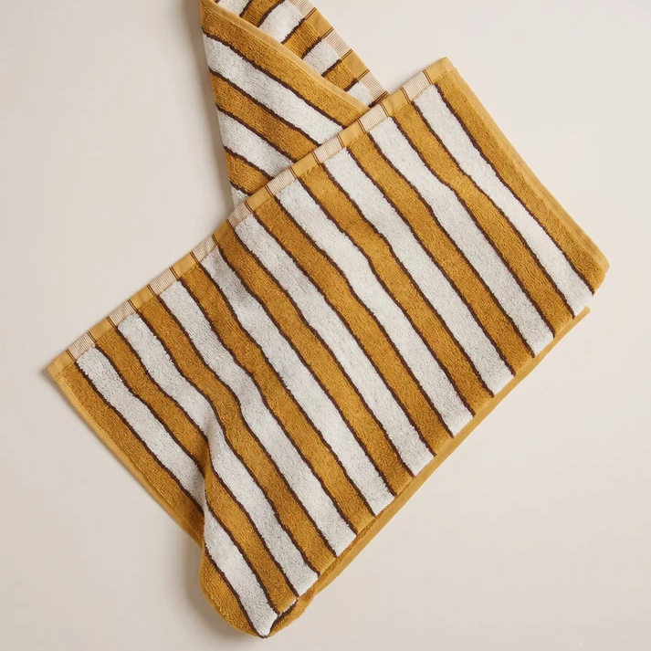 Helena Towels in Yellow, Autumn Sonata