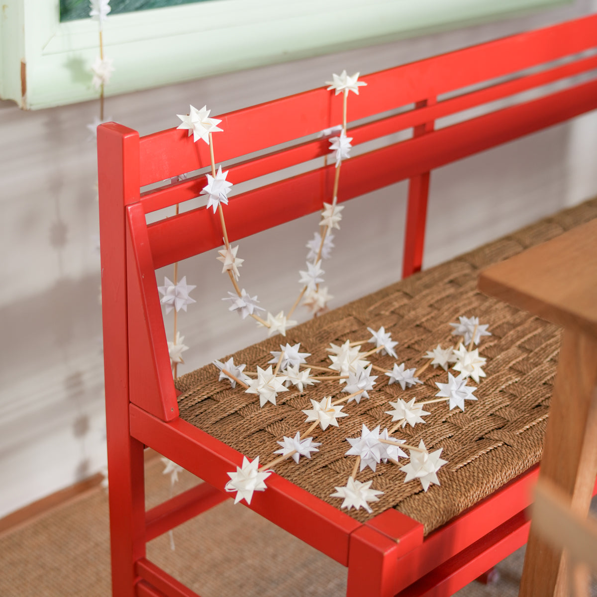 Moravian Paper Star Garland
